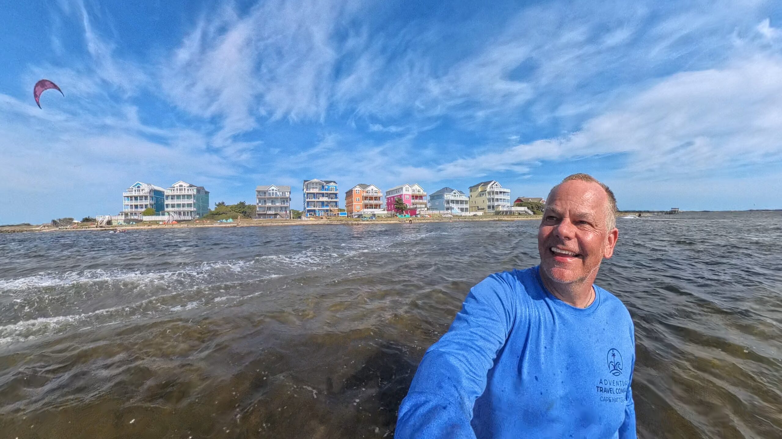 Craig Aasen at Cape Hatteras